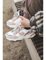 Dziecięce Buty Sportowe Memory Foam System Big Star JJ374269 Białe