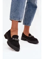 Eko Semišové Mokasíny Dámské S Černé model 21747671 - Boto Eko Semišové Mokasíny Dámské S Černé model 21747671 - Boto