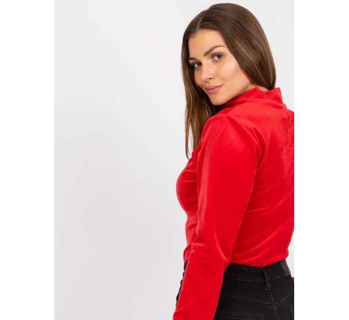 Halenka DHJ BZ model 17041705 červená - FPrice Halenka DHJ BZ model 17041705 červená - FPrice