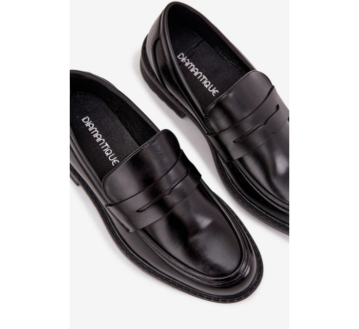 Pánske mokasíny z ekokože Darvell - čierne