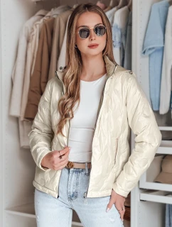 Dámska obojstranná prechodná bunda SYLVIAN biela FashionStreet TY4862