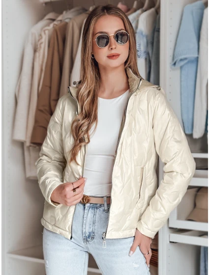 Dámská přechodná bunda bílá Dstreet model 21986740 - FashionStreet