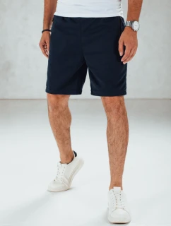 Pánské tmavě modré teplákové šortky Dstreet model 21987769 - FashionStreet