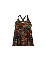 Style Mabel Top tankini - vrchný diel 8855-1 safari - RosaFaia Style Mabel Top tankini - vrchný diel 8855-1 safari - RosaFaia