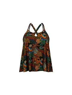 Style Mabel Top tankini - vrchný diel 8855-1 safari - RosaFaia