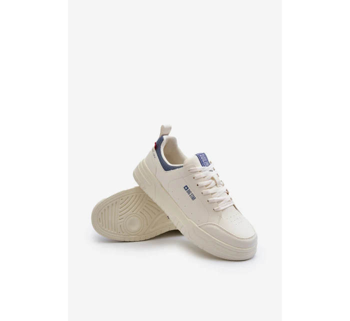 Sneakersy Męskie Memory Foam System Big Star NN174150 Jasnobeżowe Sneakersy Męskie Memory Foam System Big Star NN174150 Jasnobeżowe