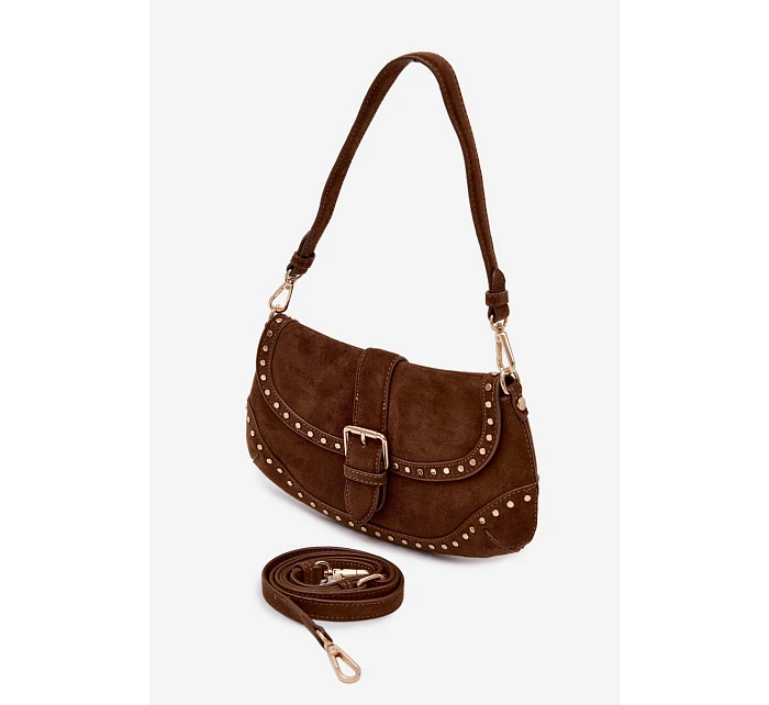 Eko semišová kabelka s Camel model 22111540 - Flora&Co