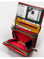 Dámska peňaženka [DH] Dámska kožená peňaženka R RD 02 GCL červená
