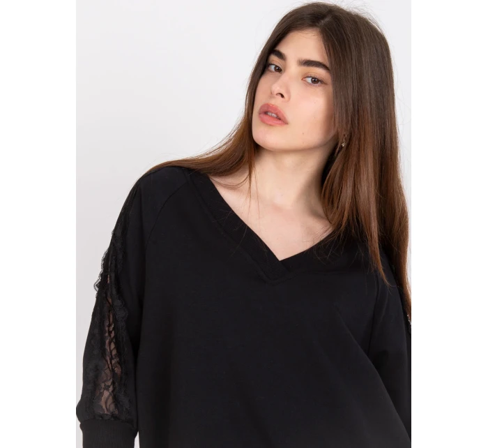 Blúzka RV BZ 7557.01 čierna Blúzka RV BZ 7557.01 čierna