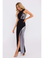 Dámske šaty M835 čierne - MOE