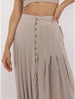 Dámska sukňa D73761M50187B béžová - Sublevel