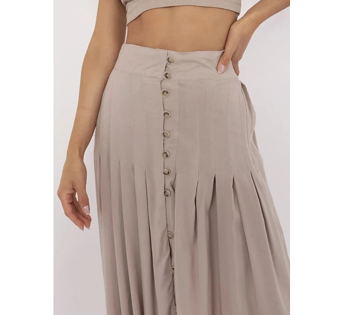 Dámska sukňa D73761M50187B béžová - Sublevel