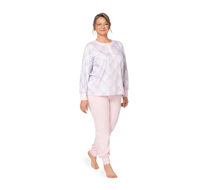 Pyžamo Martel 258 Edyta III Interlock long/r M-3XL Pyžamo Martel 258 Edyta III Interlock long/r M-3XL