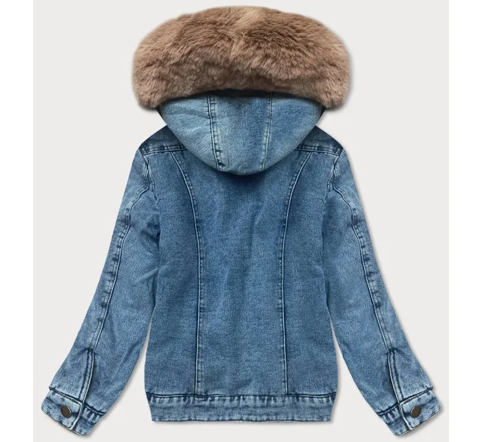 Světle oboustranná džínová bunda pro přechodné období model 16279951 - S'WEST