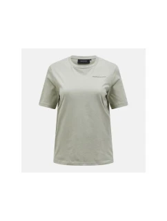 Koszulka Peak Performance W Original Small Logo Tee zielony