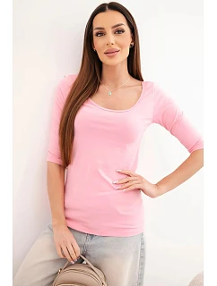 Halenka  světle růžová model 22047188 - K-Fashion