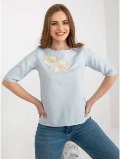 Blúzka LK BZ 506609.77 svetlo modrá