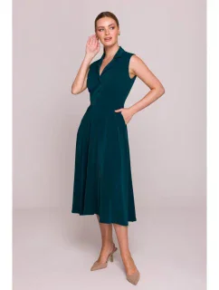 Košilové šaty ve střihu zelené model 21154771 - STYLOVE