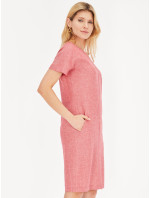 Dámské šaty model 18590132 růžové Potis & Verso - Potis &#38; Verso