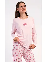 Dámské pyžamo dlouhé Heart Dámské pyžamo dlouhé Heart