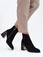 Topánky na podpätku model 216831 Krok vo veľkom štýle
