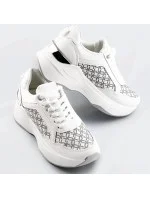 Biele dámske športové topánky (SG-137) Biele dámske športové topánky (SG-137)