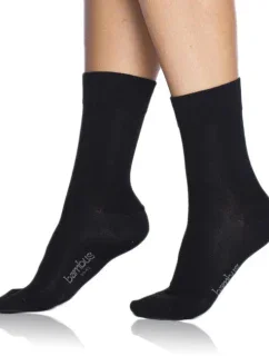 Dámské bambusové ponožky BAMBUS model 15437064 COMFORT SOCKS  černá - Bellinda