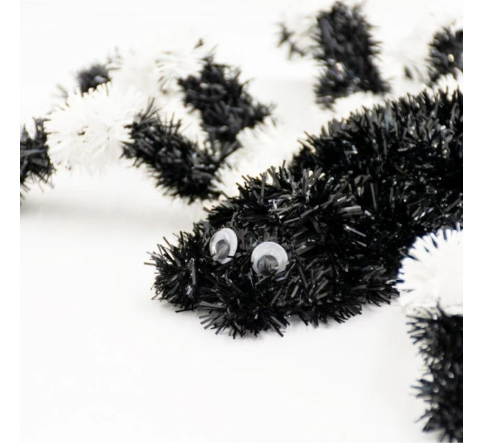 DEKORATÍVNA FIGÚRKA HALLOWEEN PAVÚK BIELY