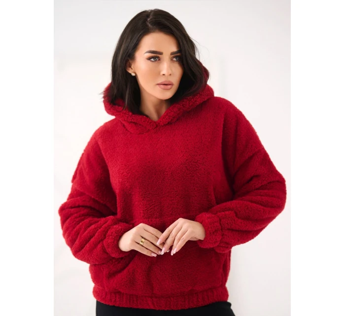 Blúzka CS BL BT1029.97P tmavo červená