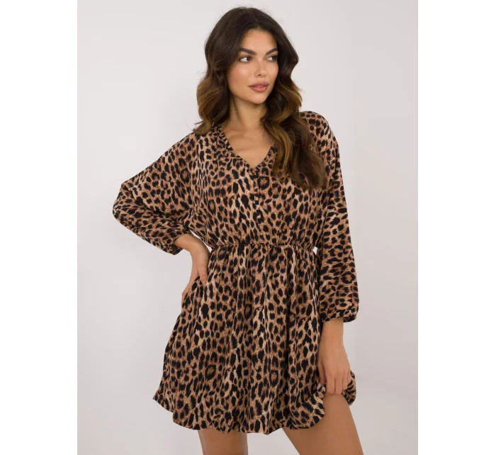 Šaty DHJ SK 19861 1.15X čierno-béžové Šaty DHJ SK 19861 1.15X čierno-béžové