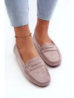 Dámske semišové mokasíny Purple Lenvie Dámske semišové mokasíny Purple Lenvie