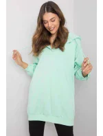 Dámska mikina Model EM-BL-ES-21-528.12X Mint - Ex Moda Dámska mikina Model EM-BL-ES-21-528.12X Mint - Ex Moda