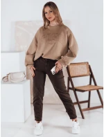 Dámské džínové kalhoty hnědé Dstreet model 21983610 - FashionStreet Dámské džínové kalhoty hnědé Dstreet model 21983610 - FashionStreet