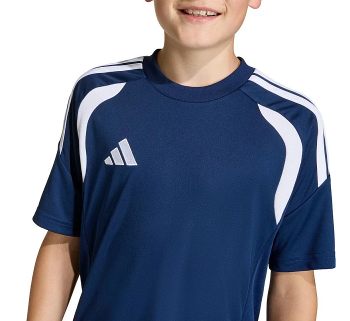 Adidas Tiro 26 League detské tričko námornícka modrá a biela KB1323 Adidas Tiro 26 League detské tričko námornícka modrá a biela KB1323