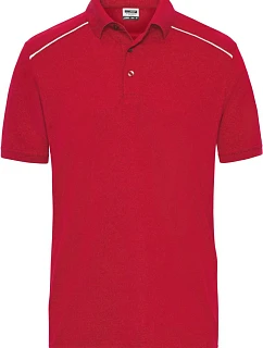 JN Pánské pracovní piqué polo 02.0 red model 22493435 - Daiber