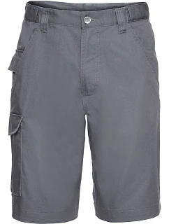 Russell Athletic 002M Pracovné keprové šortky 12.002M convoy grey