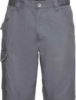 Russell Athletic 002M Pracovné keprové šortky 12.002M convoy grey