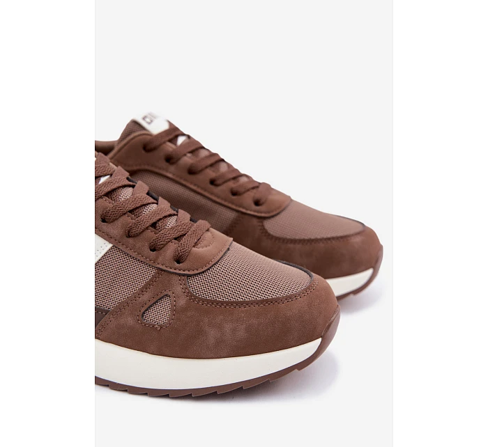 Pánské sportovní tenisky Big Star TT174353 hnědé