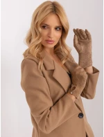 Rękawiczki AT RK model 19367677 camelowy - FPrice