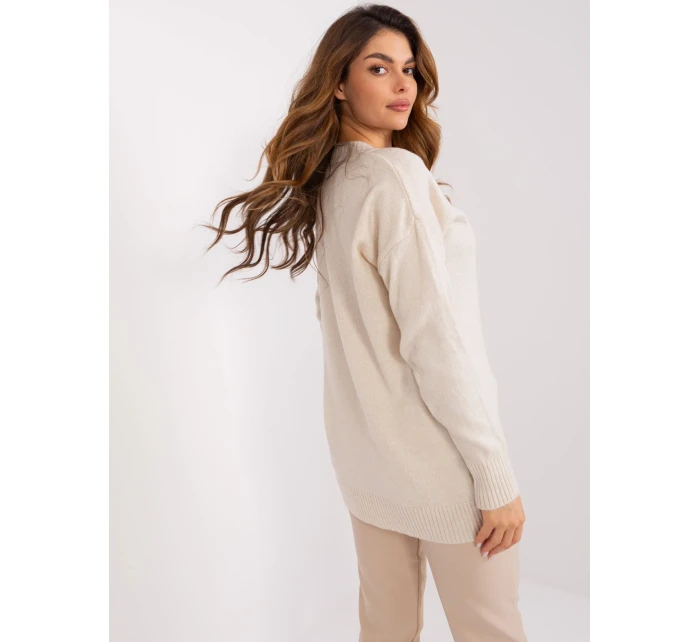 Jumper BA SW 0577.32X svetlo béžová Jumper BA SW 0577.32X svetlo béžová