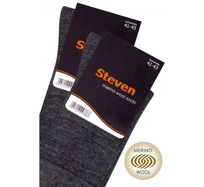 Dámske a pánske ponožky Wool natural line art.130 - Steven