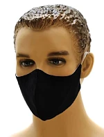 Dvojvrstvová rúška čierna - Vestis