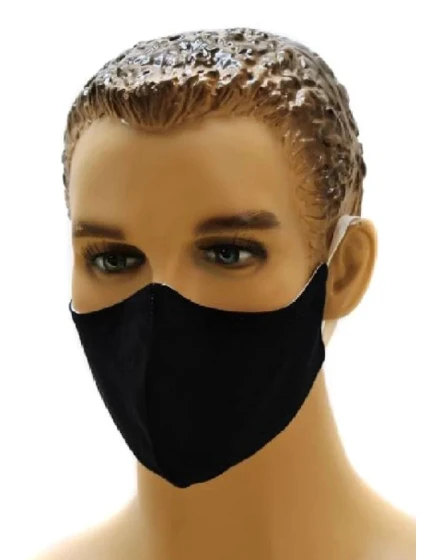 Dvojvrstvová rúška čierna - Vestis