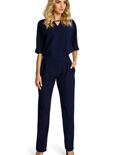 Dámský overal model 19154769 tmavé modrý Made Of Emotion - Moe