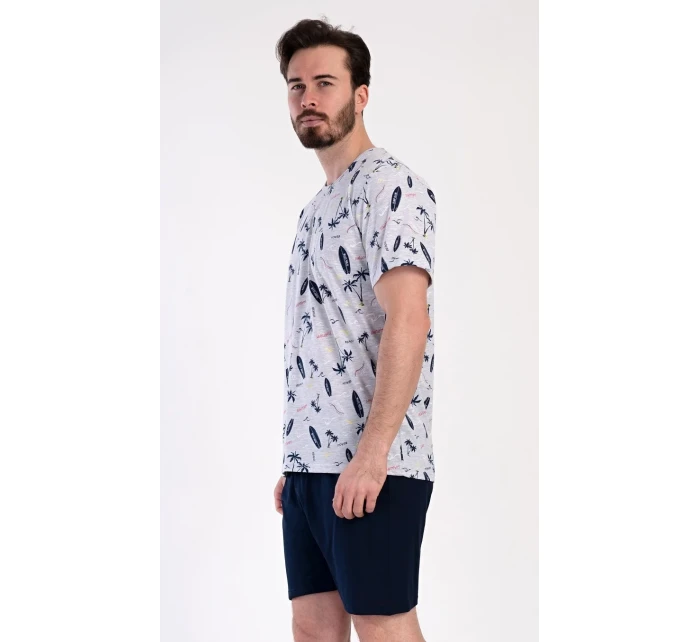 Pánske pyžamové šortky Surfovanie