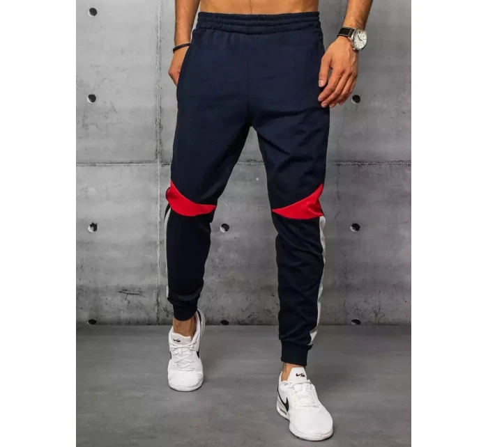 Pánské tmavě modré tepláky Dstreet model 21963190 - FashionStreet Pánské tmavě modré tepláky Dstreet model 21963190 - FashionStreet