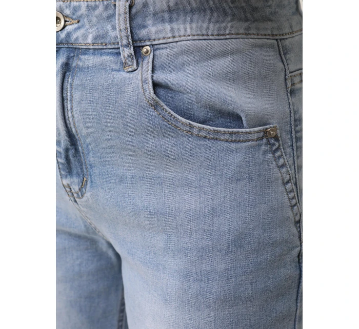 Dámske džínsy mom fit svetlomodré FashionStreet UY2859