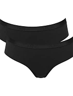 Dámske nohavičky GO Casual Hipster 2P - BLACK - black 0004 - SLOGGI