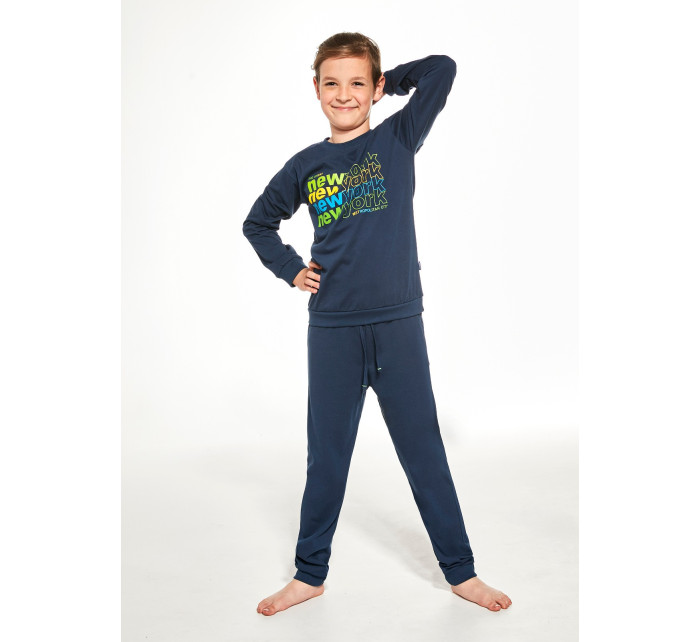 Chlapčenské pyžamo Cornette Young Boy 267/151 New York dł/r 134-164
