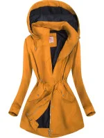 Žlutá bunda typu parka model 16143745 - MHM Žlutá bunda typu parka model 16143745 - MHM